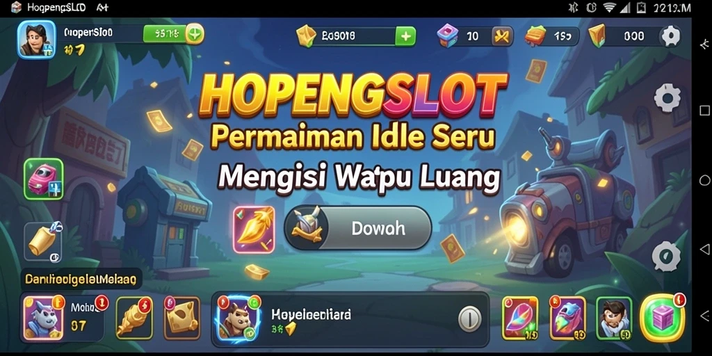 Tampilan menarik saat bermain HOPENGSLOT dengan berbagai slot yang tersedia.