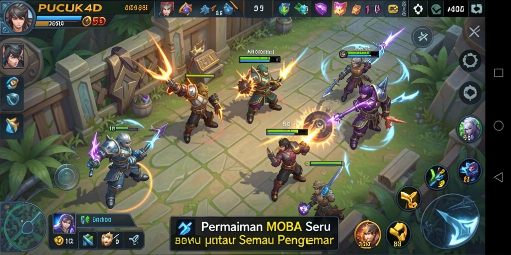 Tampilan gameplay menarik dari PUCUK4D dengan aksi yang mendebarkan.