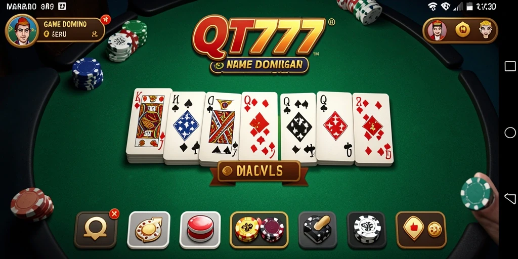 Screenshot gameplay QT777 yang seru dan penuh warna.