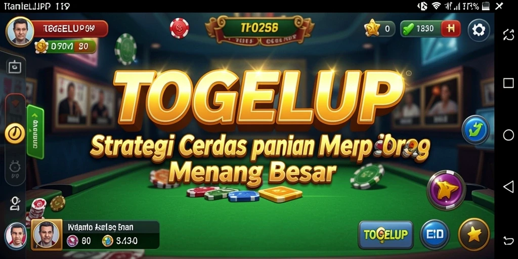 Screenshot gameplay TOGELUP menampilkan momen strategis yang mendebarkan.