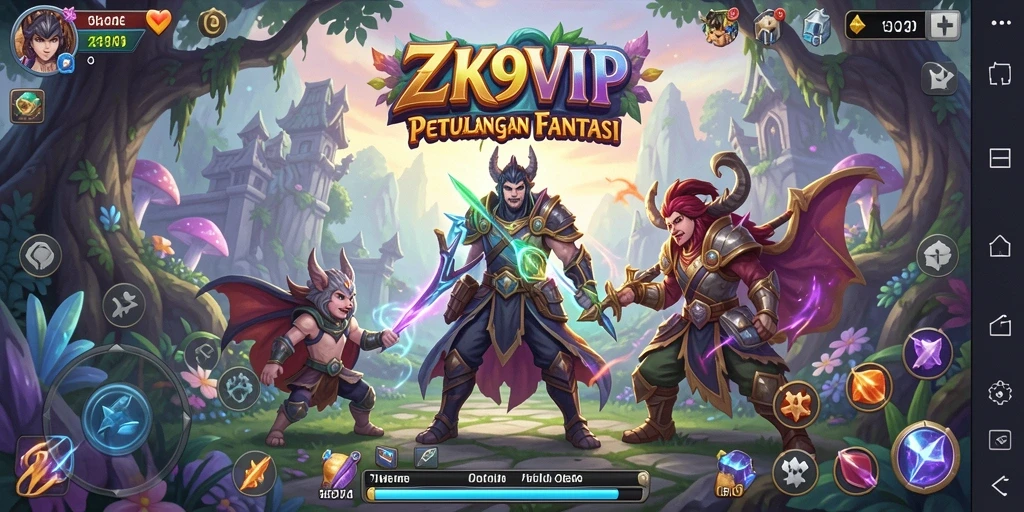 Gameplay petualangan seru di ZK9VIP dengan grafis menawan.